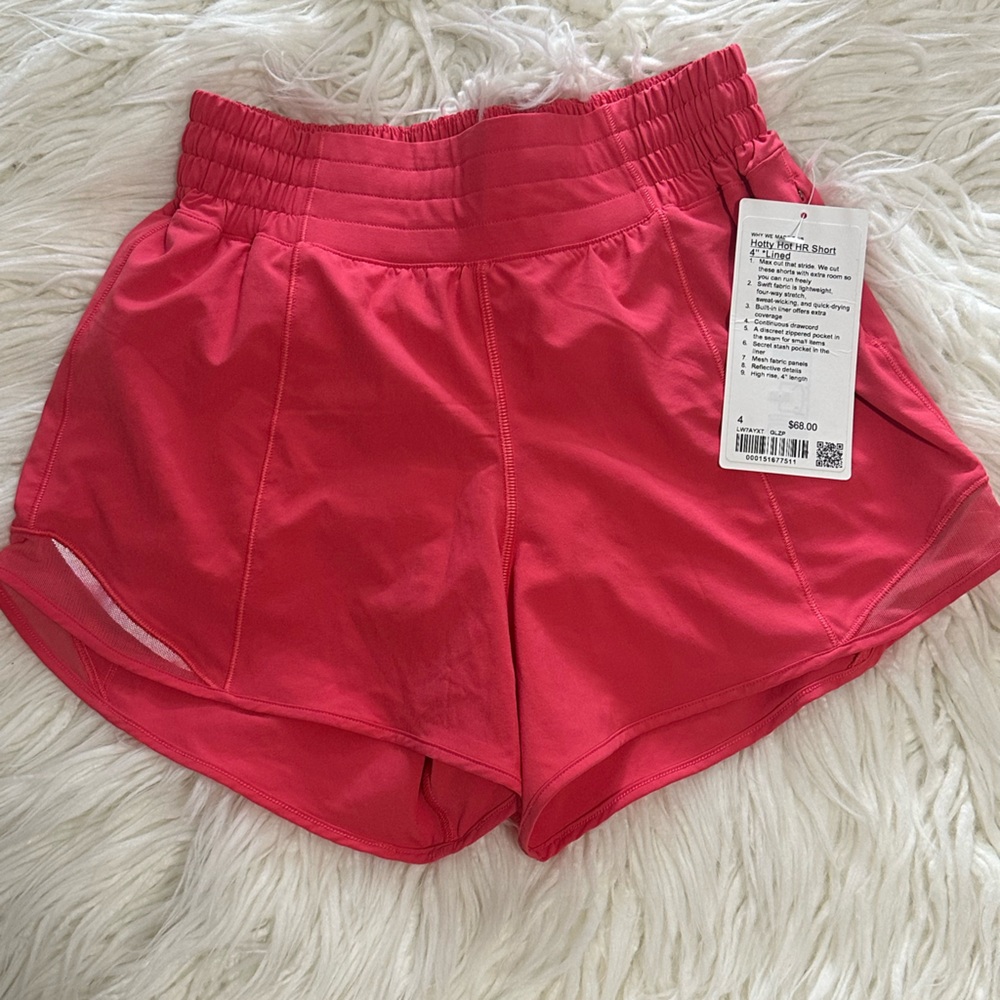 lululemon athletica Women’s Hot Pink Athletic Shorts